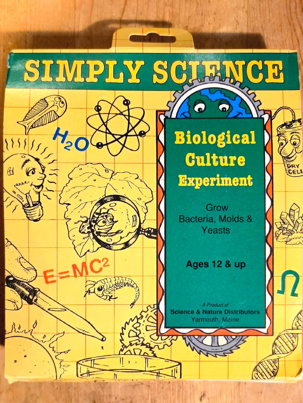 NEW Simply Science Biological Culture Experiment Kit STEM Homeschool